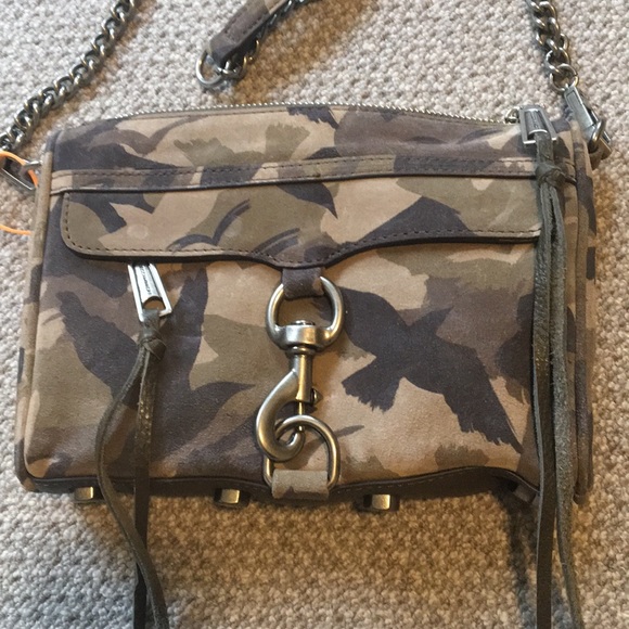Rebecca Minkoff Handbags - NWOT Rebecca Minkoff Mini Mac Camouflage Bird bag